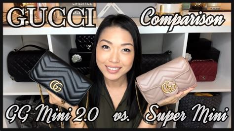 gucci 2.0 marmont|Gucci Marmont small vs mini.